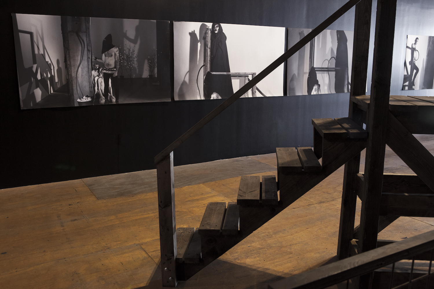 M. Lamar, *NEGROGOTHIC, A Manifesto, The Aesthetics of M. Lamar*. Installation view