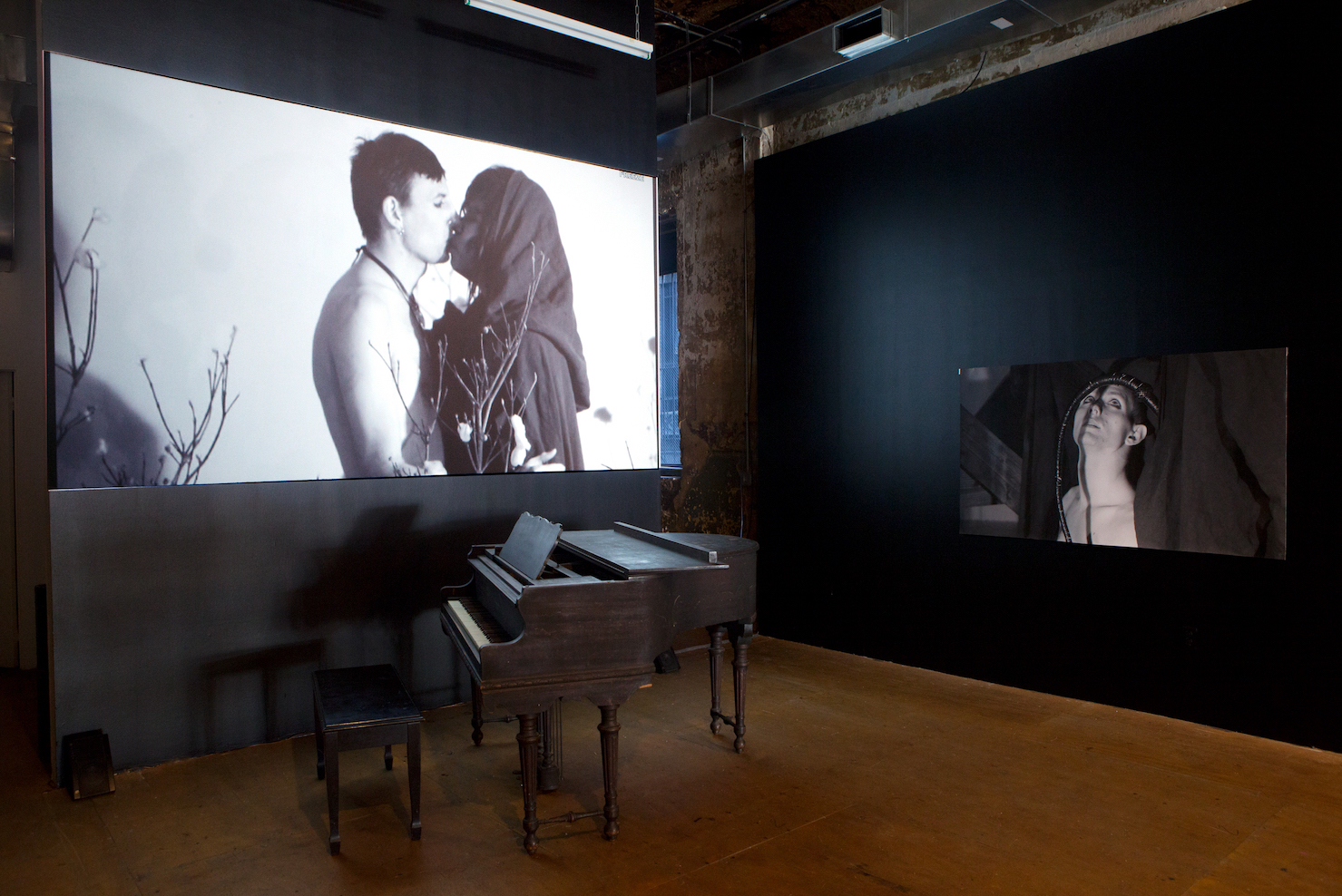 M. Lamar, *NEGROGOTHIC, A Manifesto, The Aesthetics of M. Lamar*. Installation view