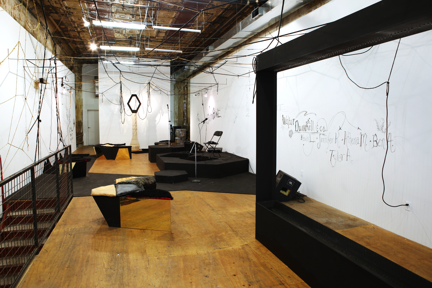 Sheila Pepe and Diana Puntar, *Lucid Dream Lounge*. Installation view