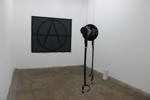 Lovett/Codagnone, *Make Anarchy and Disorder Your Trademarks*. Installation view at LA><ART