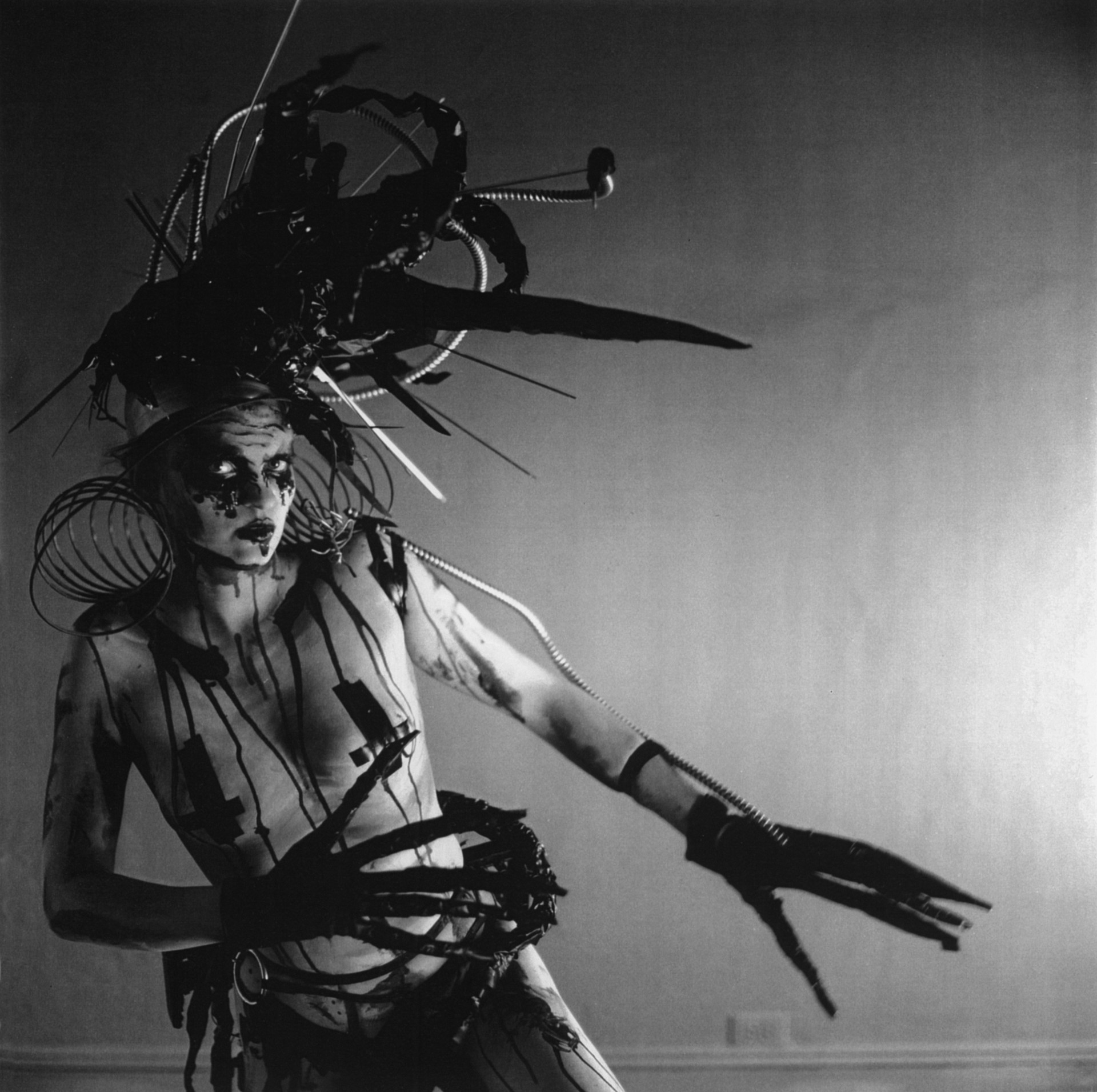 Johanna Constantine in collaboration with Charles Atlas for Dance Ink magazine, 1994. Photo: Josef Astor