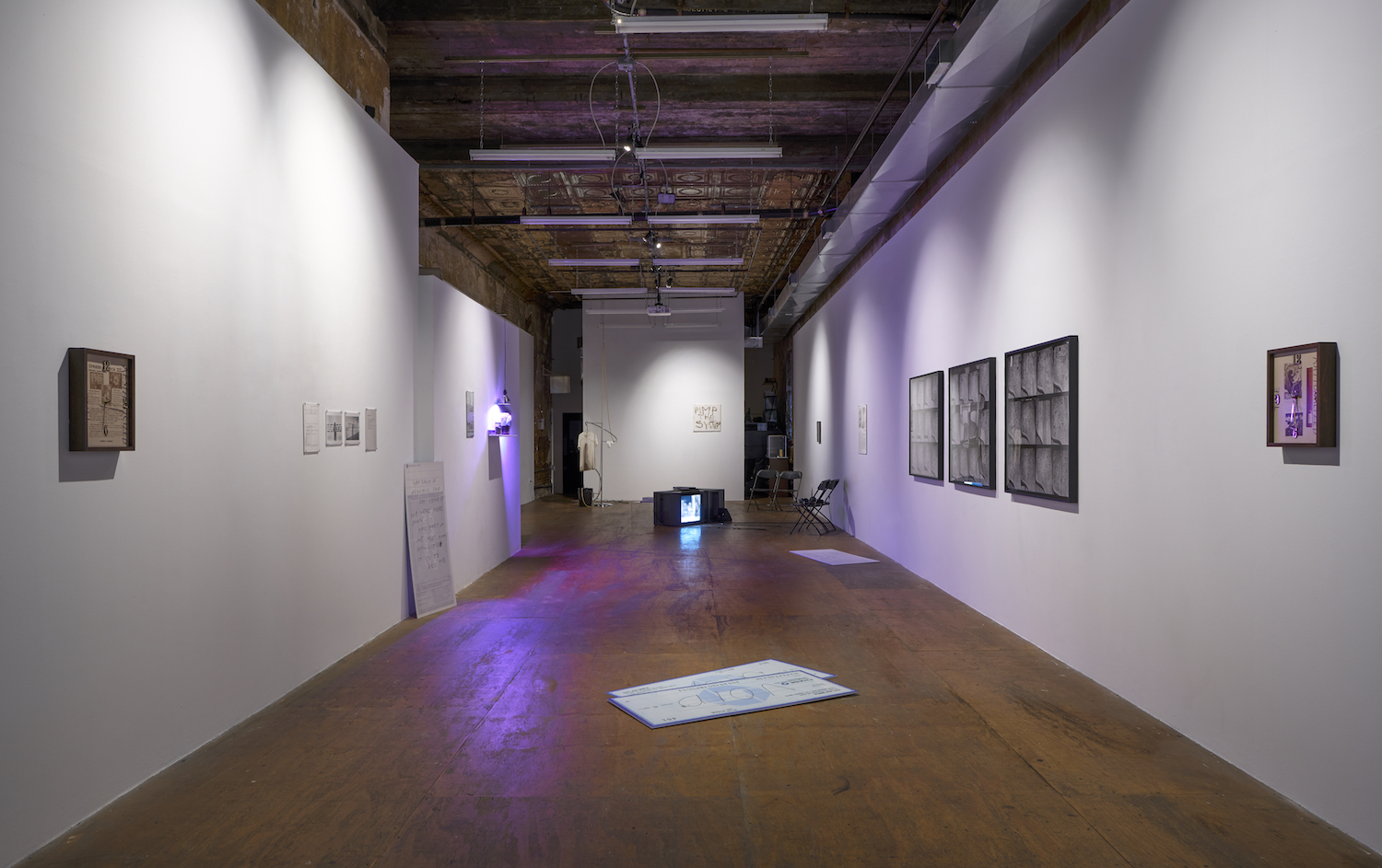 *A new job to unwork at*. Installation view