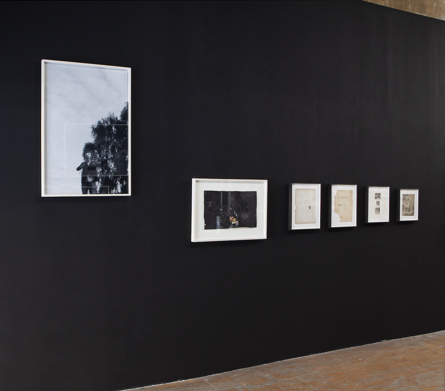 Dash Snow, *The Drowned World: Selections from the Dash Snow Archive*. Installation view