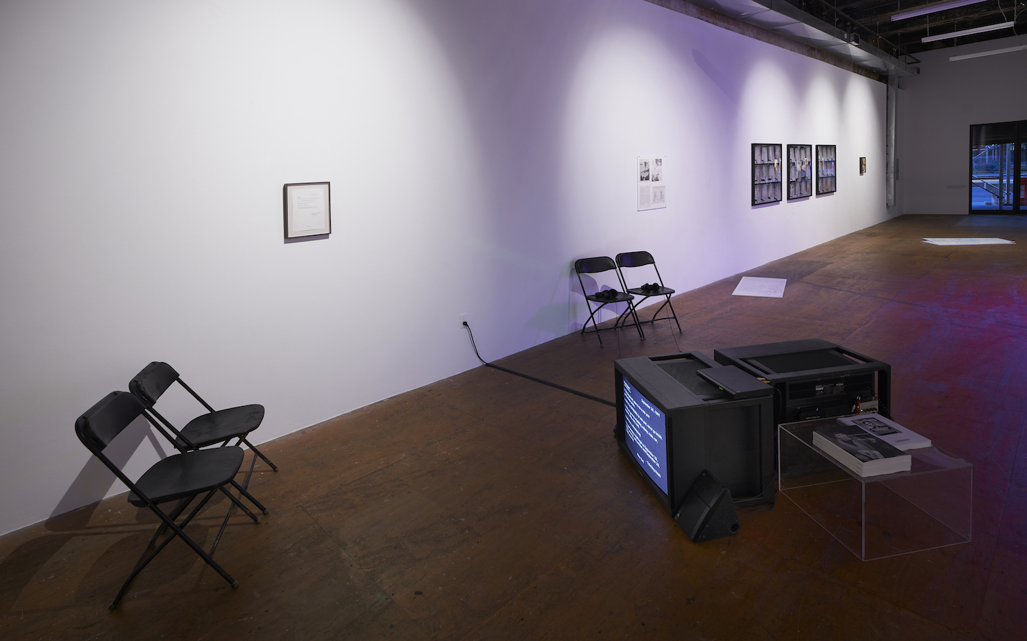 *A new job to unwork at*. Installation view