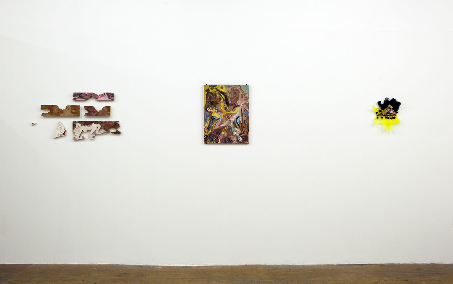 Ellen Cantor, *Lovely Girl's Emotions*. Installation view