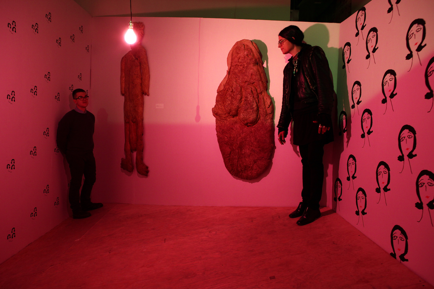 Vaginal Davis, *HAG – small, contemporary, haggard*. Installation view