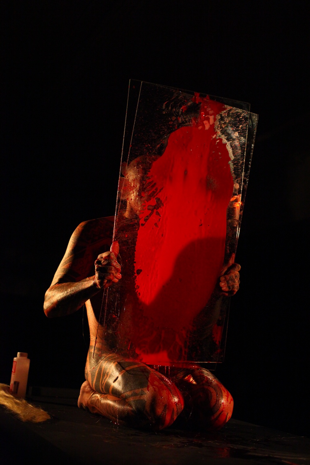 Ron Athey / Julie Tolentino, *Resonate/Obliterate*, 2011. Photo: Paula Court