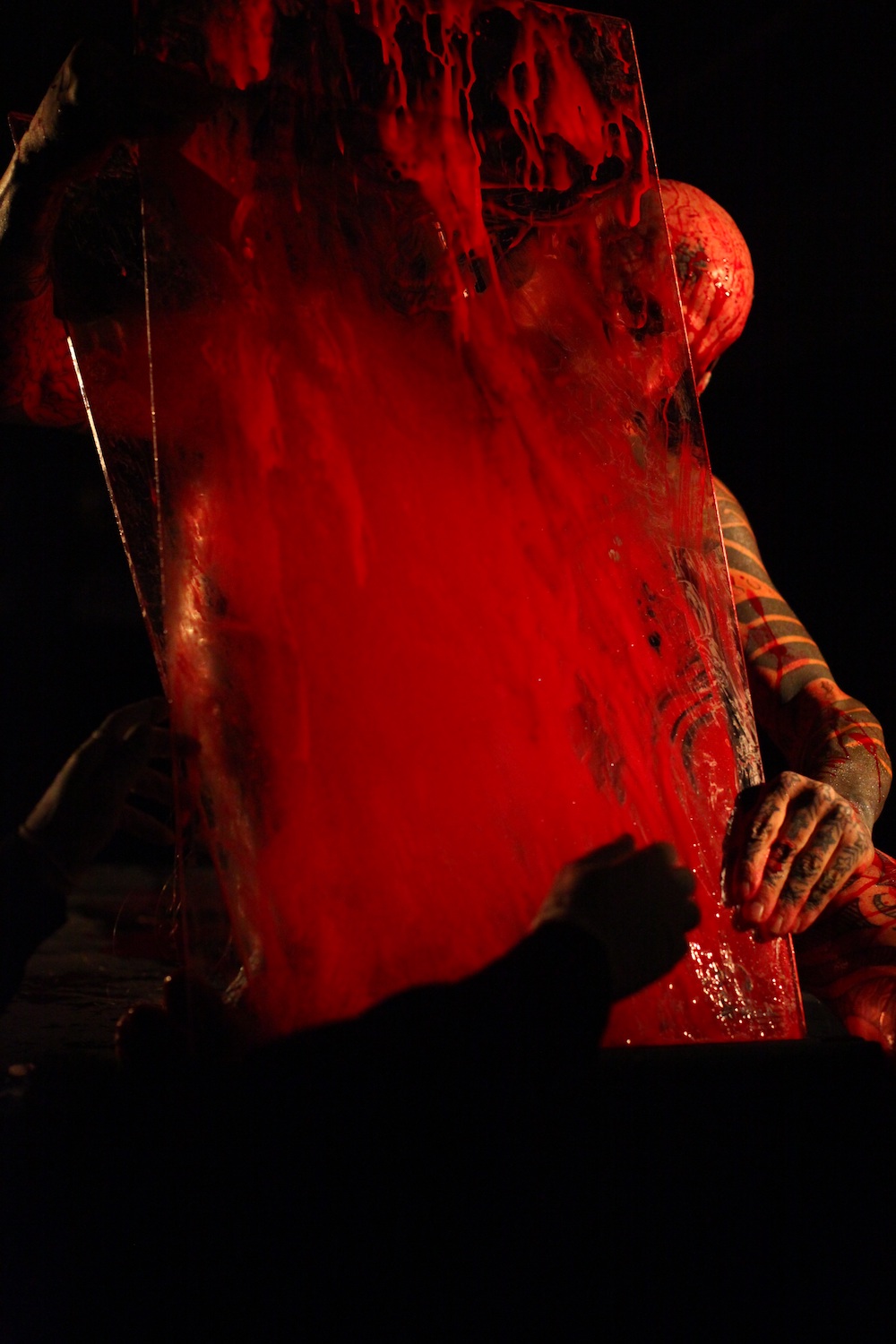 Ron Athey / Julie Tolentino, *Resonate/Obliterate*, 2011. Photo: Paula Court