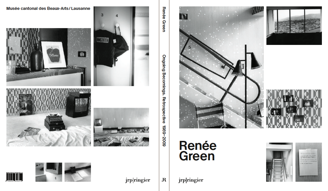 Renée Green, *Ongoing Becomings 1989 - 2009*. Book dustjacket