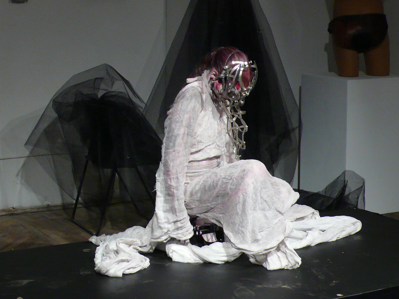 Johanna Constantine, *Void*, Performance at *Vox Populi*, April 25, 2010.