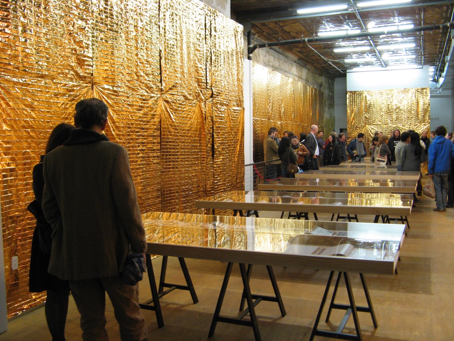 *That's When the Rabbit Taught the Eagle a Lesson With a Smith & Wesson*, Installation View