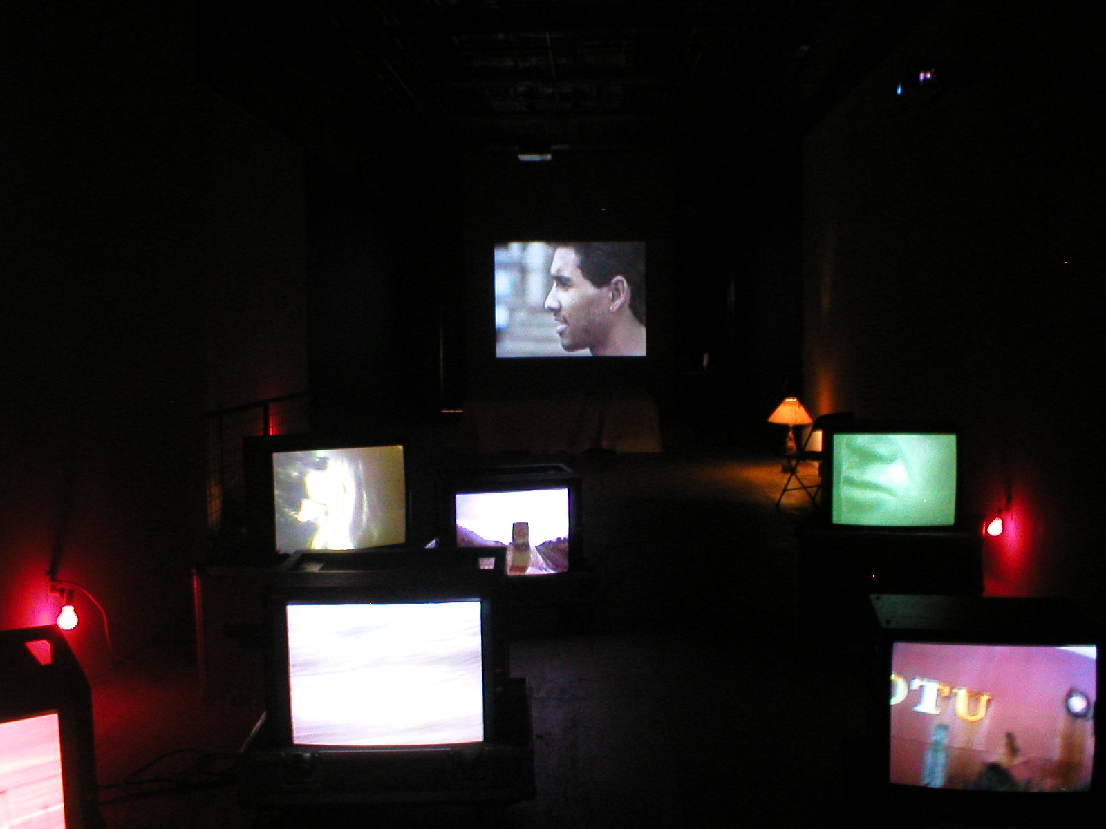 *Keeping Busy: An Inaccurate Survey of Michel Auder*, Installation View