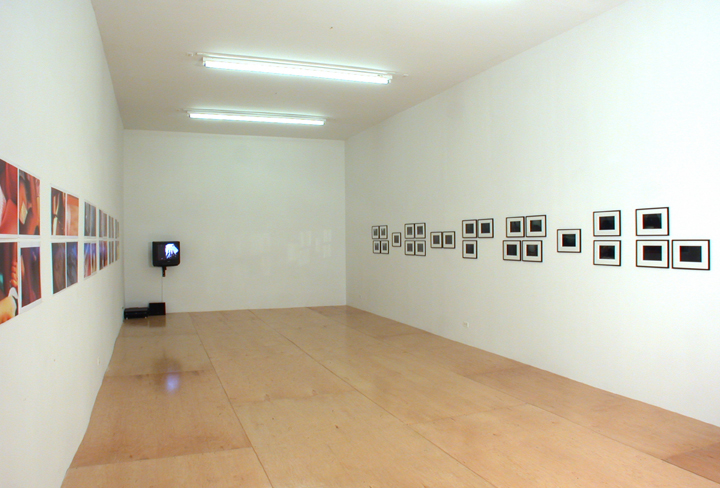 Michel Auder, *Secret Sharer*, 2003. Installation view at Participant Inc, New York. 