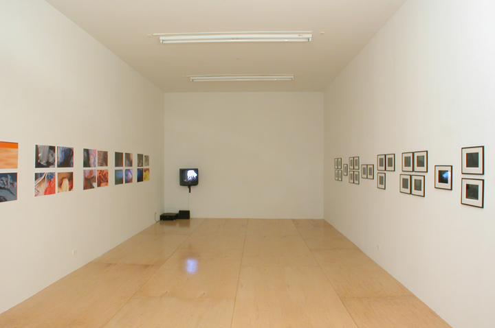 Michel Auder, *Secret Sharer*, 2003. Installation view at Participant Inc, New York. 