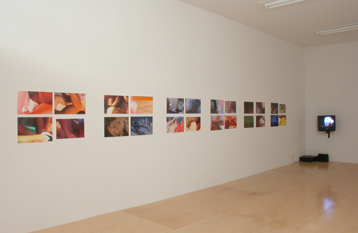 Michel Auder, *Secret Sharer*, 2003. Installation view at Participant Inc, New York. 