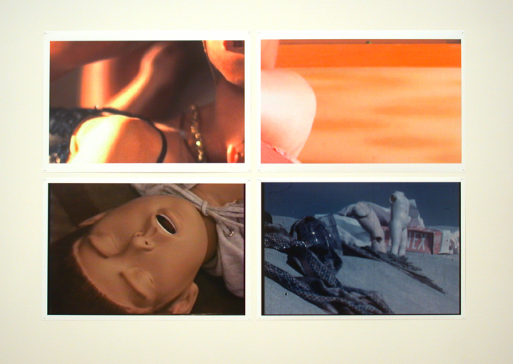 Michel Auder,* Secret Sharer*, 2003. Installation view at Participant Inc, New York. 