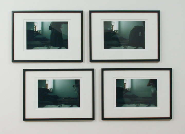 Michel Auder, Secret Sharer, 2003. Installation view at Participant Inc, New York. 