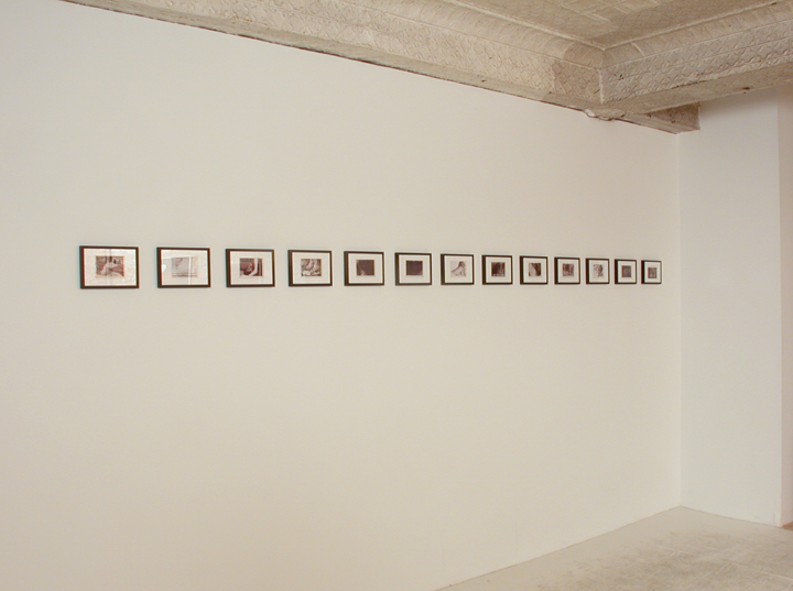 Michel Auder, Secret Sharer, 2003. Installation view at Participant Inc, New York. 