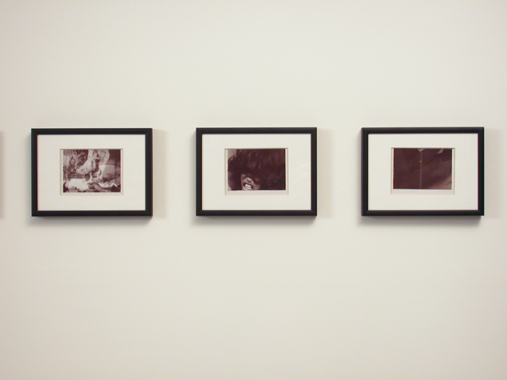 Michel Auder, Secret Sharer, 2003. Installation view at Participant Inc, New York. 