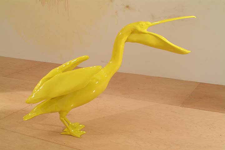 Rachel Lowther, *Castle Spike*, 2003. Installation view at Participant Inc, New York.