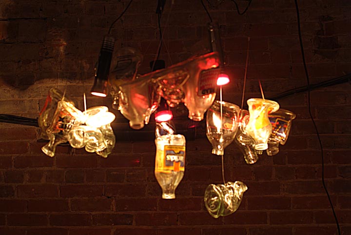 Rachel Lowther, *Castle Spike*, 2003. Installation  view at Participant Inc, New York.