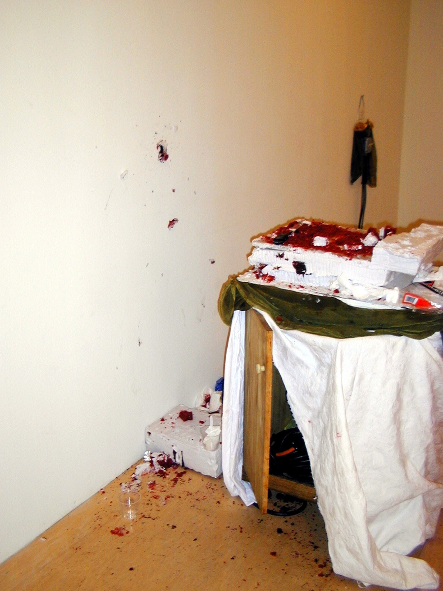 Lisa Kirk, *The Greatest Show on Earth*, 2003. Installation view at Participant Inc, New York.   