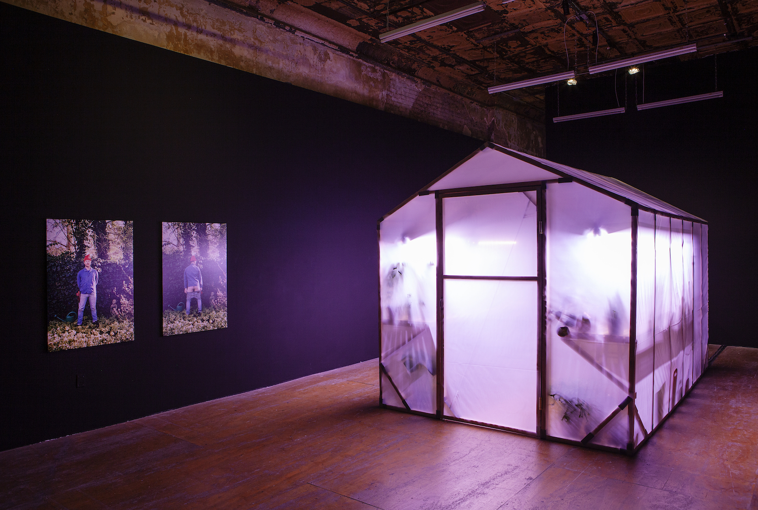 Conrad Ventur, *A green new deal*, installation view