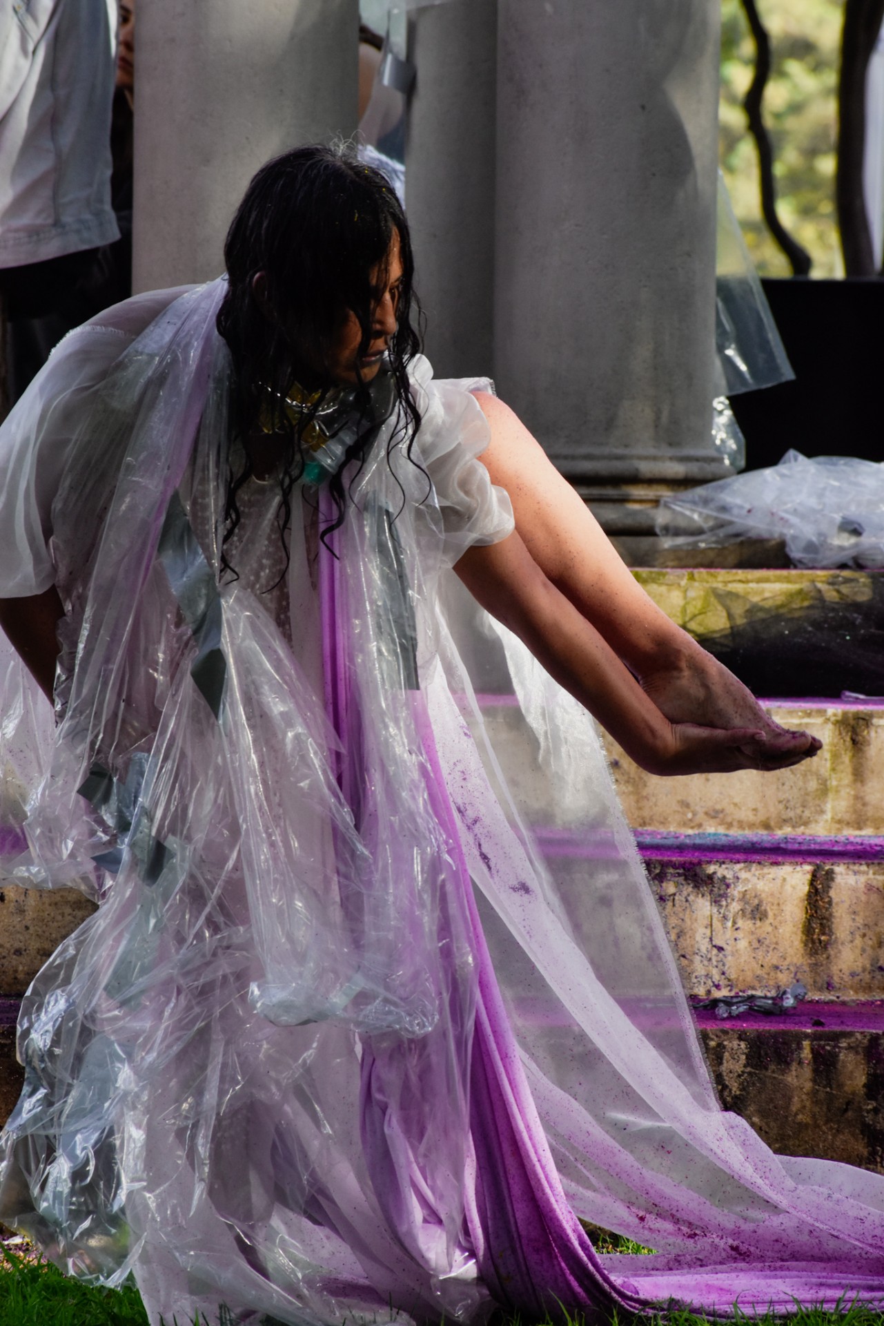 Sofia Moreno, featuring Victoria Moctezuma, *Mi Jardin Botanico*, 2019, performance, Casa del Lago, Mexico City. Photo: Frida Espinoza