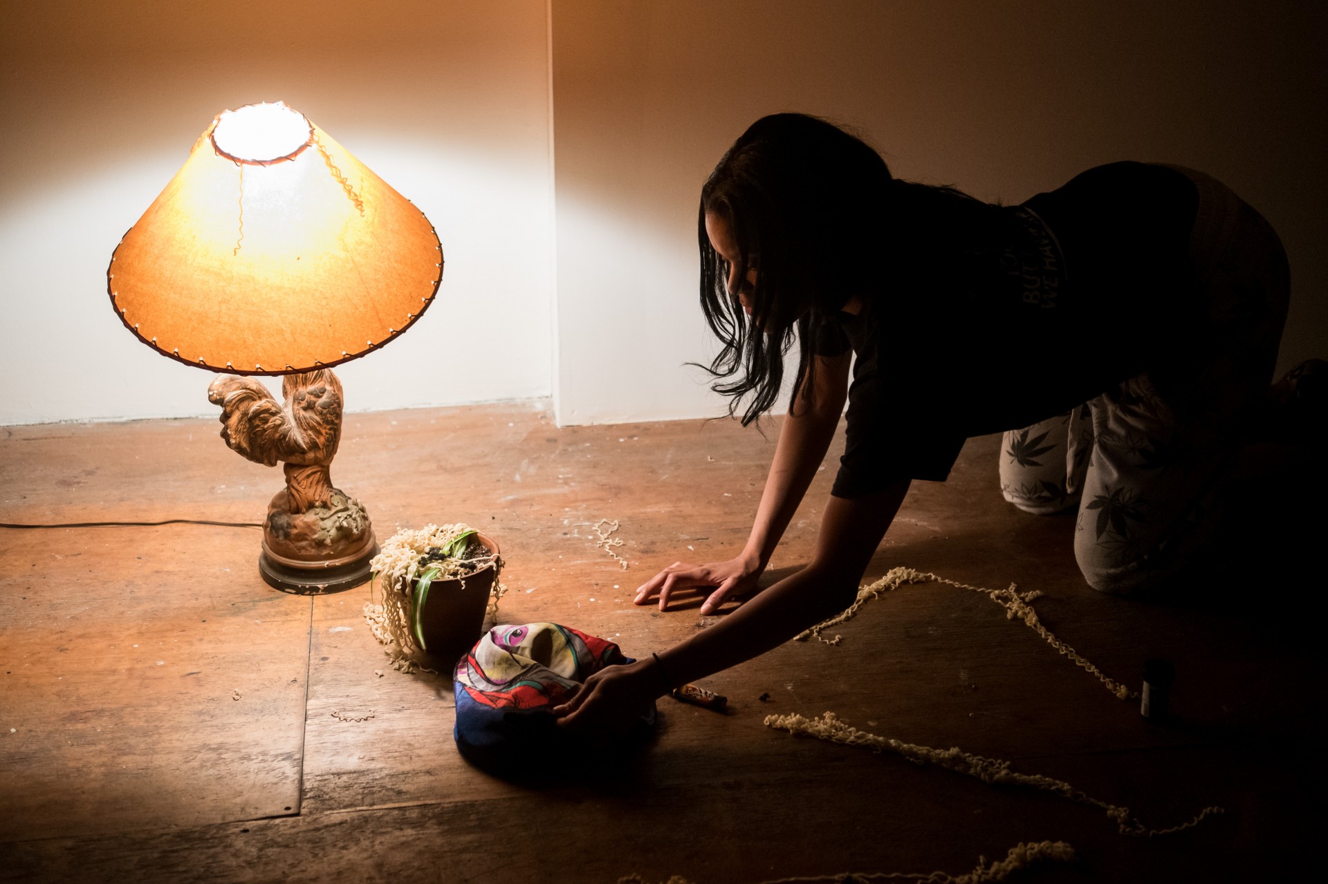 keyon gaskin, *[a swatch of lavender]: a self portrait*. Photo: Ian Douglas