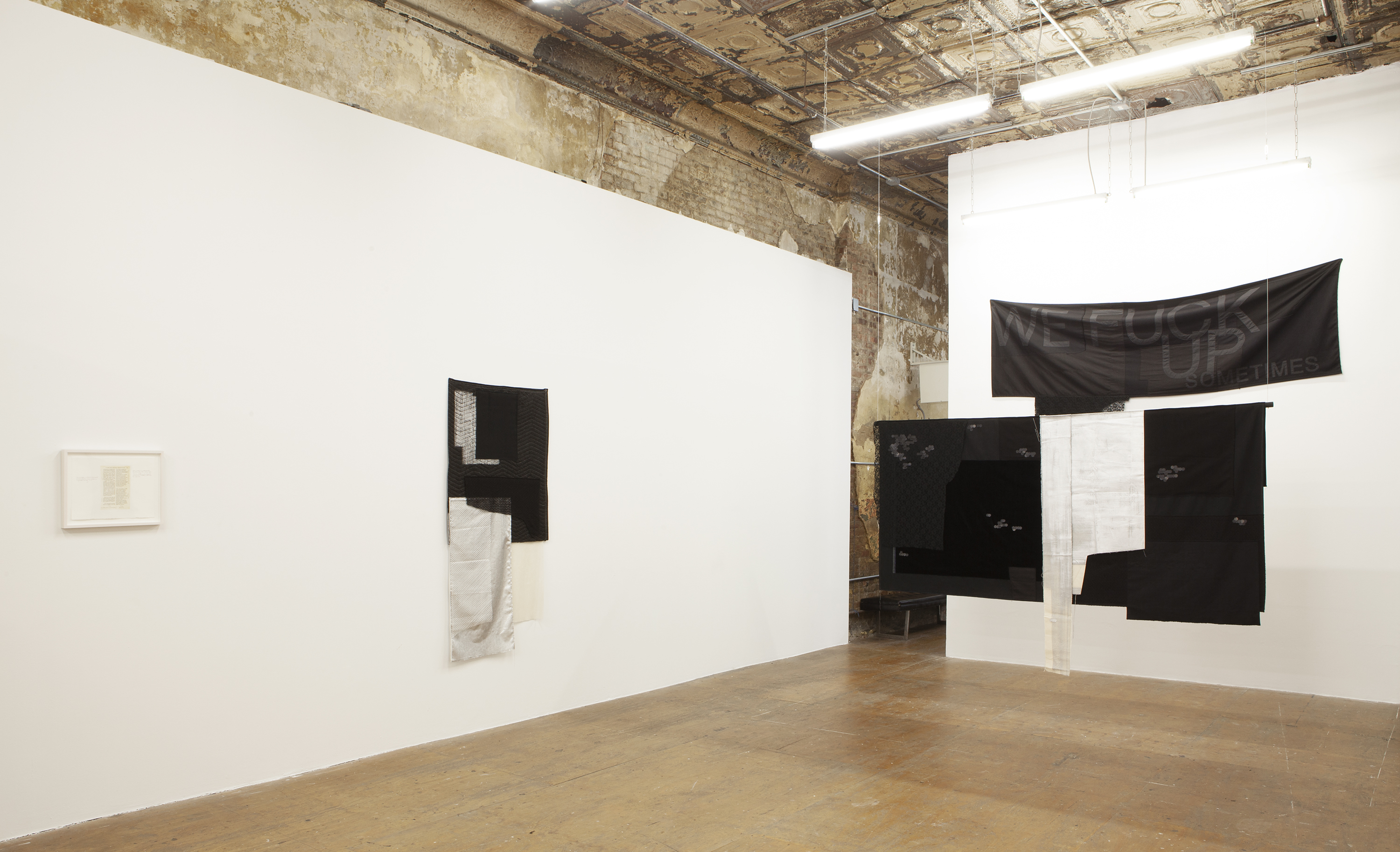 Tuesday Smillie, *Reflecting Light into The Unshadow*. Installation view