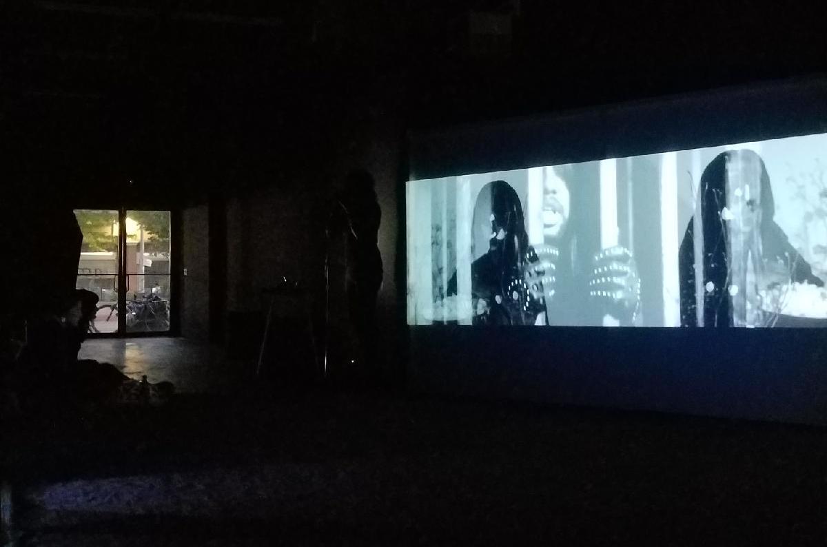 M Lamar, *DEATHLESSNESS*, 2017. Multi-channel video installation